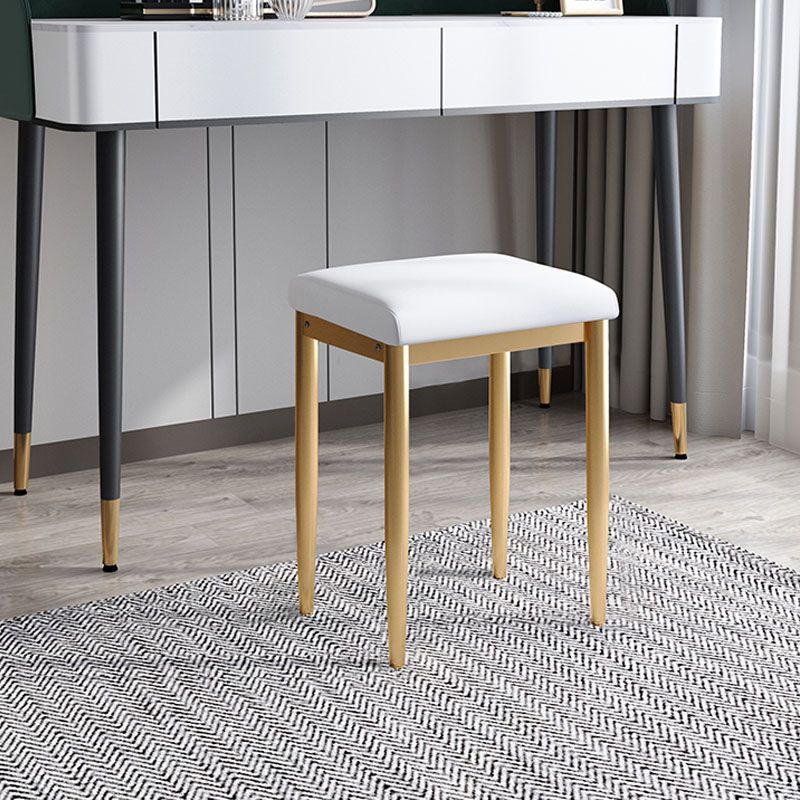 Leather Standard Stool Modern Style Simple Household Rectangular Stool Clearhalo 'furn' 'furn_ottomans_poufs' 'Furniture' 'Living Room Furniture' 'Ottomans & Poufs' 'ottomans_poufs' 1200x1200_a49f6159-7f66-4adc-9e3c-1bff9b75fa28