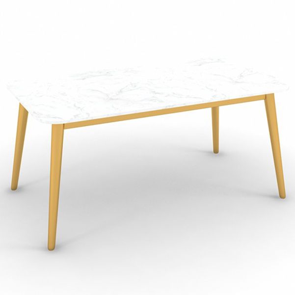 Glam Style 1/4/5 Pieces Dining Set White-gold Table Kitchen Set for Dining Room Clearhalo 'Dining Room Sets' 'Dining Tables & Seating' 'dining_room_set' 'furn' 'furn_dining_room_set' 'Furniture' 'furniture_dining_room_set' 'Kitchen & Dining Furniture' 'kitchen&dining_furn' 'kitchen' 1200x1200_a49fd161-9f51-45cf-a8e0-cee782838b4c