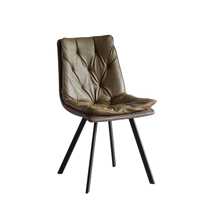 Chaise de salle à manger Parsons à bras sans arborescence intérieur industriel