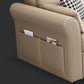 Modern Sleeper Sofa Flared Arms Futon Sleeper Sofa Bed with Storage