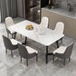 Modern 1/4/5/7 Pieces Furniture with Sintered Stone Table and Chairs Dining Set Clearhalo 'Dining Room Sets' 'Dining Tables & Seating' 'dining_room_set' 'furn' 'furn_dining_room_set' 'Furniture' 'furniture_dining_room_set' 'Kitchen & Dining Furniture' 'kitchen&dining_furn' 'kitchen' 1200x1200_a4a51d3f-fe02-4e5b-a380-8c0aa782df71
