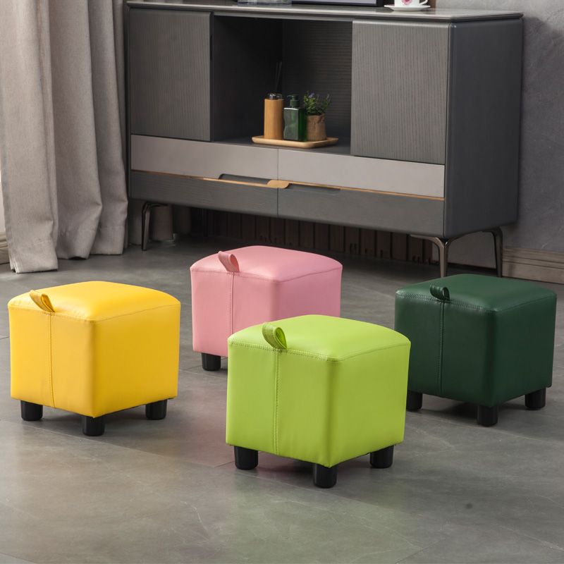 Moderno sherpa pouf pouf semplice pho di divano resistente all'acqua