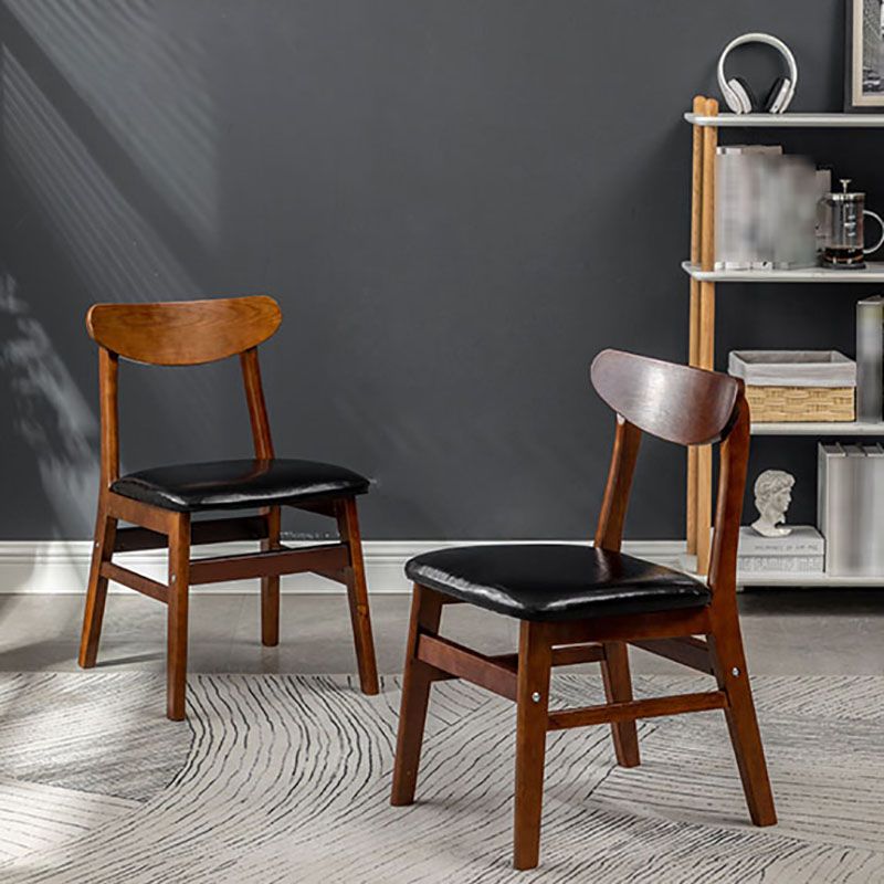 Scandinavian Upholstered Home Side Chair Open Back Natural Dining Chair Clearhalo ' kitchen&dining_furn' 'Dining Chairs' 'Dining Tables & Seating' 'dining_chair' 'furn' 'furn_dining_chair' 'Furniture' 'furniture_dining_chair' 'Kitchen & Dining Furniture' 'kitchen' 1200x1200_a4a7160b-3040-4e3f-8454-50bb1879be01