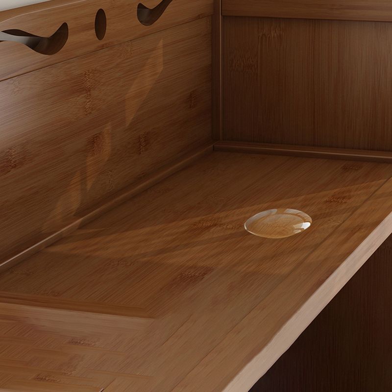 Vertical Contemporary Bamboo Bookcase Open Back Bookshelf for Office Clearhalo 'Bookcases' 'furn' 'furn_bookcases' 'Furniture' 'Office Furniture' 1200x1200_a4a888ad-c703-4897-882d-5ff644e09673