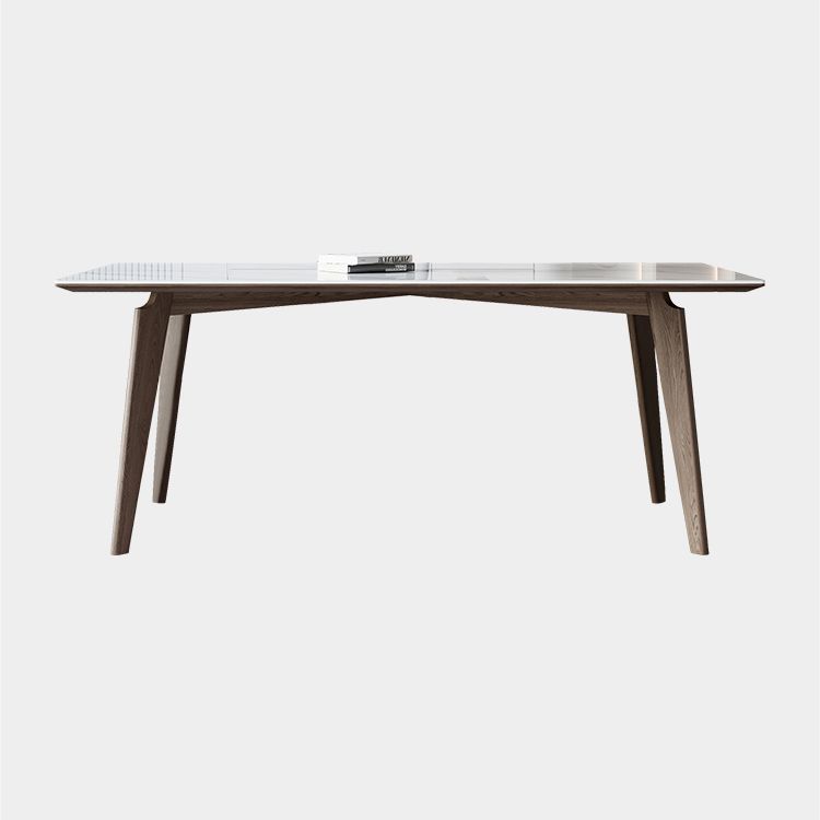 Modern Rectangle Sintered Stone Top Dining Set 1/4/5/7 Pieces Dining Table with Chairs Clearhalo 'Dining Room Sets' 'Dining Tables & Seating' 'dining_room_set' 'furn' 'furn_dining_room_set' 'Furniture' 'furniture_dining_room_set' 'Kitchen & Dining Furniture' 1200x1200_a4a8c270-ab92-4cf0-88ff-d7a9a6f890c8