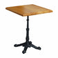 Industrial Solid Wood Dining Table Square Table with Metal Pedestal Base Clearhalo ' dining_table' 'Dining Tables & Seating' 'Dining Tables' 'furn' 'furn_dining_table' 'Furniture' 'furniture_dining_table' 'Kitchen & Dining Furniture' 'kitchen&dining_furn' 'kitchen' 'kitchen_dining_table' 1200x1200_a4af6d48-0292-4ba2-afe6-c14053c173f3