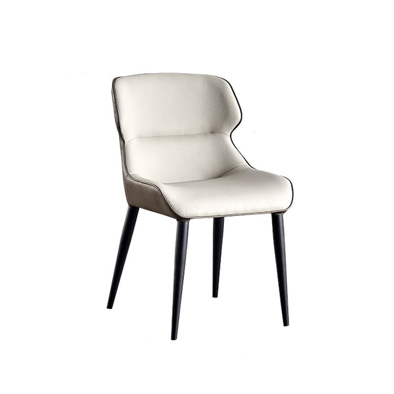 Industrial Indoor Arm Chair Wingback Metal Upholstered Dining Room Chair (Set of 2) Clearhalo ' kitchen&dining_furn' 'Dining Chairs' 'Dining Tables & Seating' 'dining_chair' 'furn' 'furn_dining_chair' 'Furniture' 'furniture_dining_chair' 'Kitchen & Dining Furniture' 'kitchen' 1200x1200_a4b2ccdd-c2ff-4572-888a-0fd7f3773e44