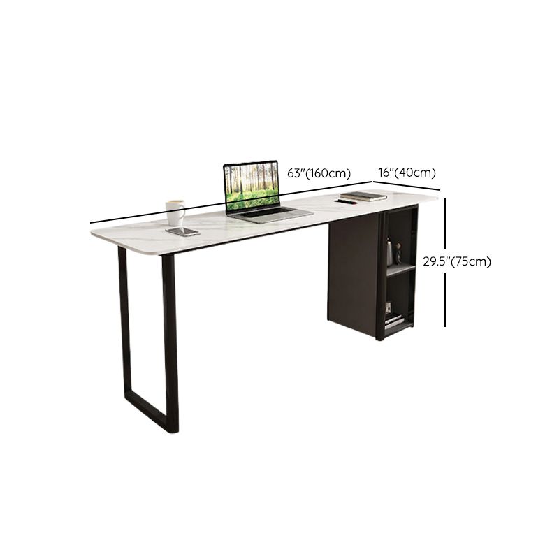 Metal and Slate Rectangular Table, Gorgeous Style Home Minimalist Balcony Bar Table Clearhalo 'Bar Furniture' 'Bar Tables' 'bar_tables' 'furn' 'furn_bar_tables' 'Furniture' 'Kitchen & Dining Furniture' 1200x1200_a4bbcf3e-c704-4db6-a755-df93e3cef48d
