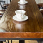 Rectangle Wood Top Counter Table Industrial 42-inch Metal 4 Legs Table for Dining Room Clearhalo 'Bar Furniture' 'Bar Tables' 'bar_tables' 'furn' 'furn_bar_tables' 'Furniture' 'furniture_bar_tables' 'Kitchen & Dining Furniture' 1200x1200_a4bf6b2e-8192-4712-89a6-370d2e6b46b1