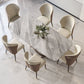 Glam Style Rectangle Sintered Stone Dining Set 1/4/5/7 Pieces Dining Set Clearhalo 'Dining Room Sets' 'Dining Tables & Seating' 'dining_room_set' 'furn' 'furn_dining_room_set' 'Furniture' 'Kitchen & Dining Furniture' 1200x1200_a4c06049-9fdf-4f14-b3d6-302b8739c93e
