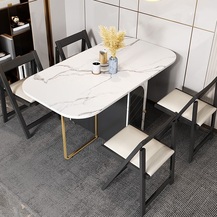 Rectangle 29-inch Dining Site Table Contemporary Dining Room Collection with Drop-Leaf Clearhalo ' dining_table' 'Dining Tables & Seating' 'Dining Tables' 'furn' 'furn_dining_table' 'Furniture' 'furniture_dining_table' 'Kitchen & Dining Furniture' 'kitchen&dining_furn' 'kitchen' 'kitchen_dining_table' 1200x1200_a4c1c664-0fc5-4be6-86f6-27560788ffc7