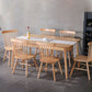 Wood Industrial Kitchen Dining Room Chair Slat Back Side Chair Clearhalo 'Dining Chairs' 'Dining Tables & Seating' 'dining_chair' 'furn' 'furn_dining_chair' 'Furniture' 'furniture_dining_chair' 'Kitchen & Dining Furniture' 1200x1200_a4c4b907-141e-4fc0-a536-141838a59d1b