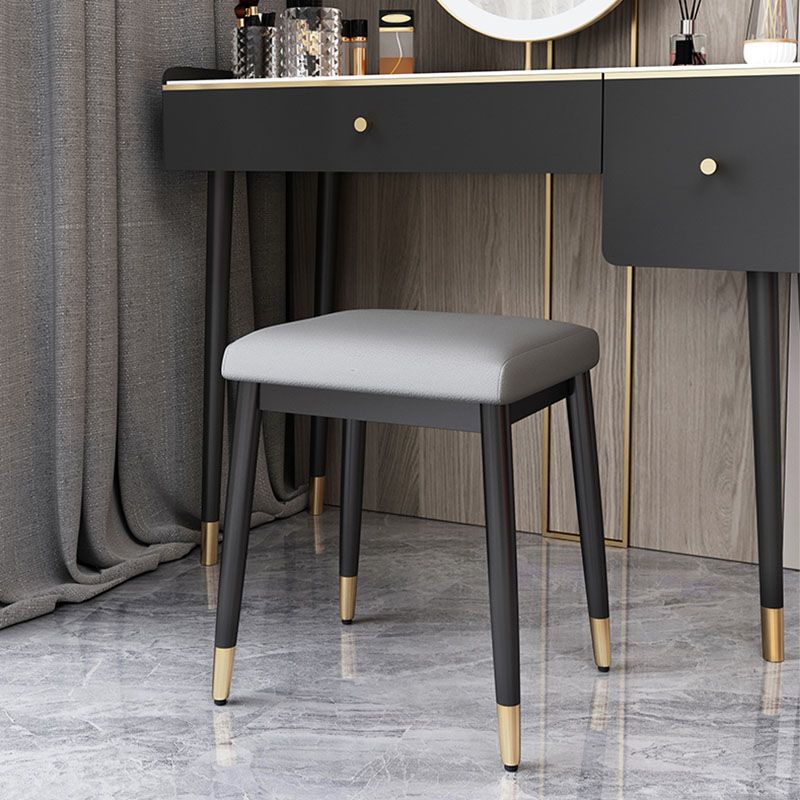 Leather Standard Stool Modern Style Simple Household Rectangular Stool Clearhalo 'furn' 'furn_ottomans_poufs' 'Furniture' 'Living Room Furniture' 'Ottomans & Poufs' 'ottomans_poufs' 1200x1200_a4c7c702-3441-4bf0-820a-ac4a5a343aaf