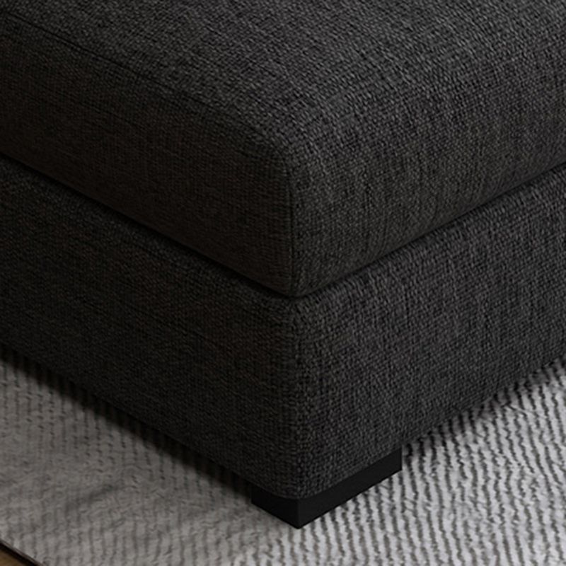 Modern 3-seater Fabric/Faux Leather Sectional Flared Arm Sofa & Chaise Clearhalo 'furn' 'furn_sectionals' 'Furniture' 'Living Room Furniture' 'Sectionals' 1200x1200_a4c871d5-07af-4e6d-9122-5dca87108d1f