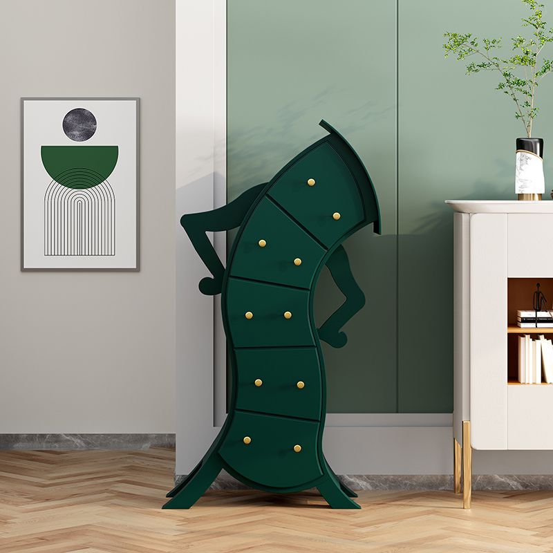 Ultra-Modern Lingerie Chest Birch Vertical Storage Chest Dresser for Bedroom