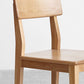 Sillas de comedor sin brazo de madera contemporánea para el comedor para el comedor