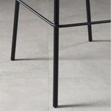 Distressed Leather Simple Barstool Nordic Indoor Tall Stool with Bucket Seat Clearhalo 'Bar Furniture' 'Bar Stools' 'bar_stools' 'furn' 'furn_bar_stools' 'furniture_bar_stools' 'Kitchen & Dining Furniture' 'kitchen&dining_furn' 'kitchen' 'kitchen_furn' Furniture' 1200x1200_a4d07268-8e76-4b09-94b1-3492c0f6b035