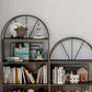 Moderne metalen boekenkast Standaard Open Back boekenplank met planken