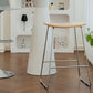 Industrielle Metall-Thekenhocker, Sattelsitz-Thekenhocker für das Wohnzimmer