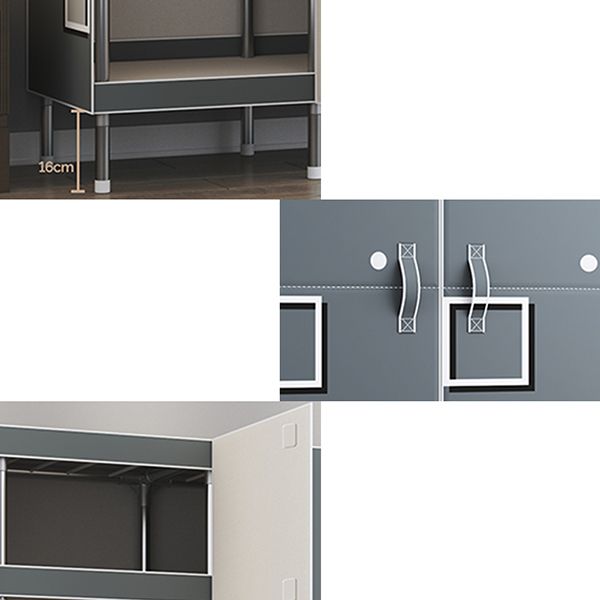 Gabinete de armario de armario de armario de estilo contemporáneo Gabinete de vestuario para dormitorio