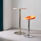 Sgabelli da bar senza braccia con bancone del soggiorno con gambe metalliche