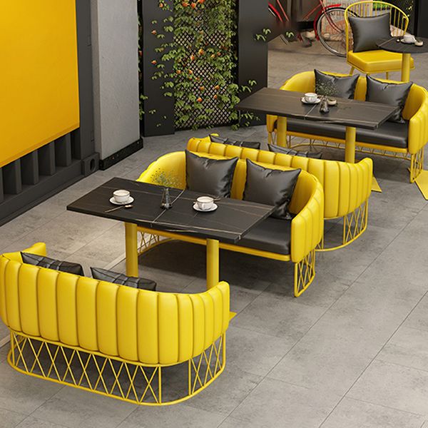 Industrial Style Dining Room Collection Stone Dinette Table for Dining Room Clearhalo ' dining_table' 'Dining Tables & Seating' 'Dining Tables' 'furn' 'furn_dining_table' 'Furniture' 'furniture_dining_table' 'Kitchen & Dining Furniture' 'kitchen&dining_furn' 'kitchen' 'kitchen_dining_table' 1200x1200_a4da295c-085e-4e2b-8ca2-6bfd58e54f4c