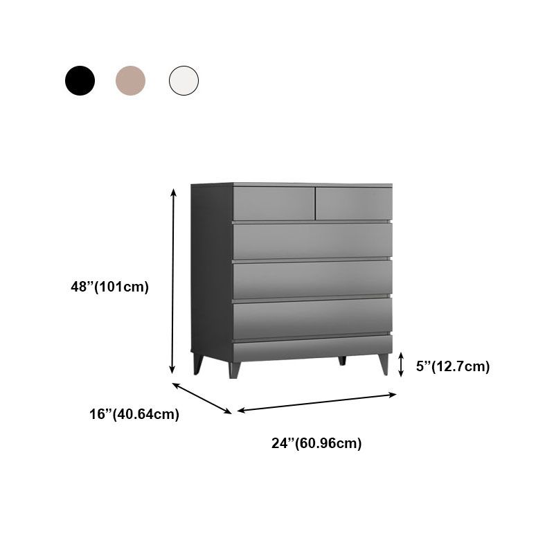 Cassettiera portaoggetti per camera da letto moderna in legno Engineer Wood con cassetto
