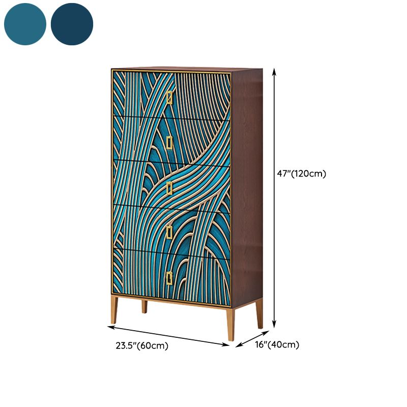 Moderne opbergkorst Dressoir vaste houten opbergkist, 15,6 inch breedte