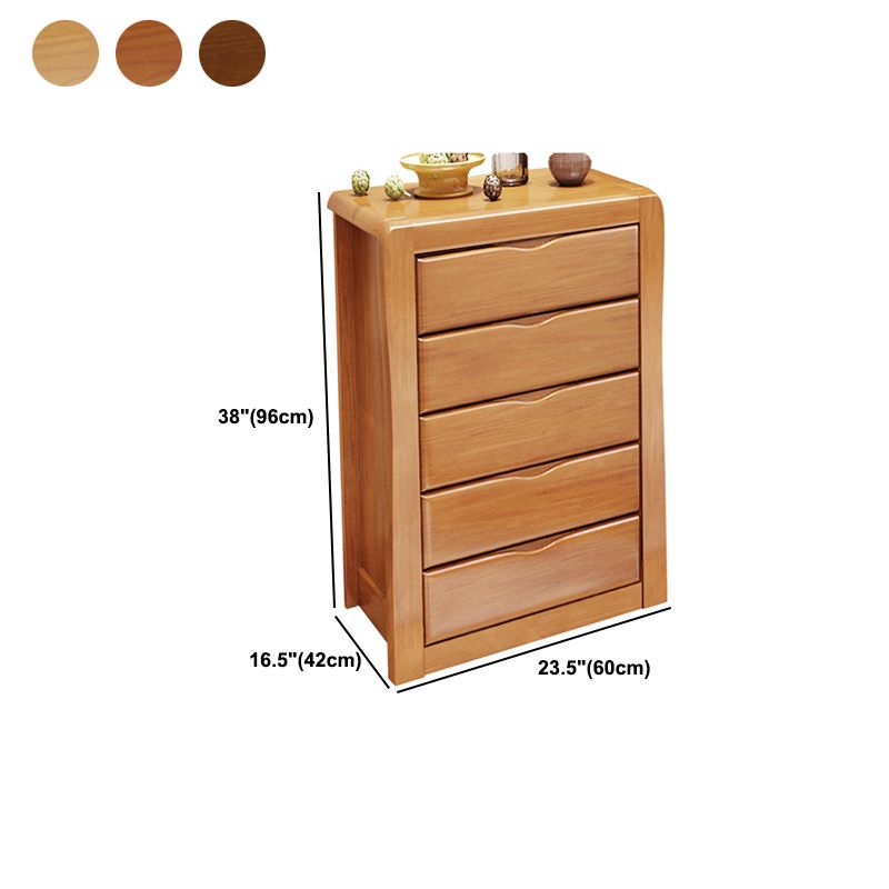 Modern Rectangle Wood Accent Cabinet Grooves Cabinet with Drawer Clearhalo 'Cabinets & Chests' 'cabinets_chests' 'furn' 'furn_cabinets_chests' 'Furniture' 'Living Room Furniture' 1200x1200_a4dc405b-4a57-4a33-aa15-8e92819283d3