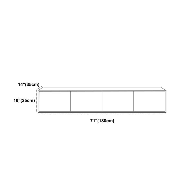 Soggiorno del gabinetto della TV Nordica Sospensione / Console di supporto per la TV a terra
