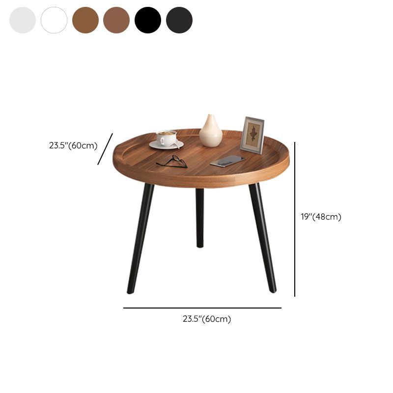 コンテンポラリーアクセントテーブルナイトスタンドアンティークフィニッシュオープンストレージナイトテーブル