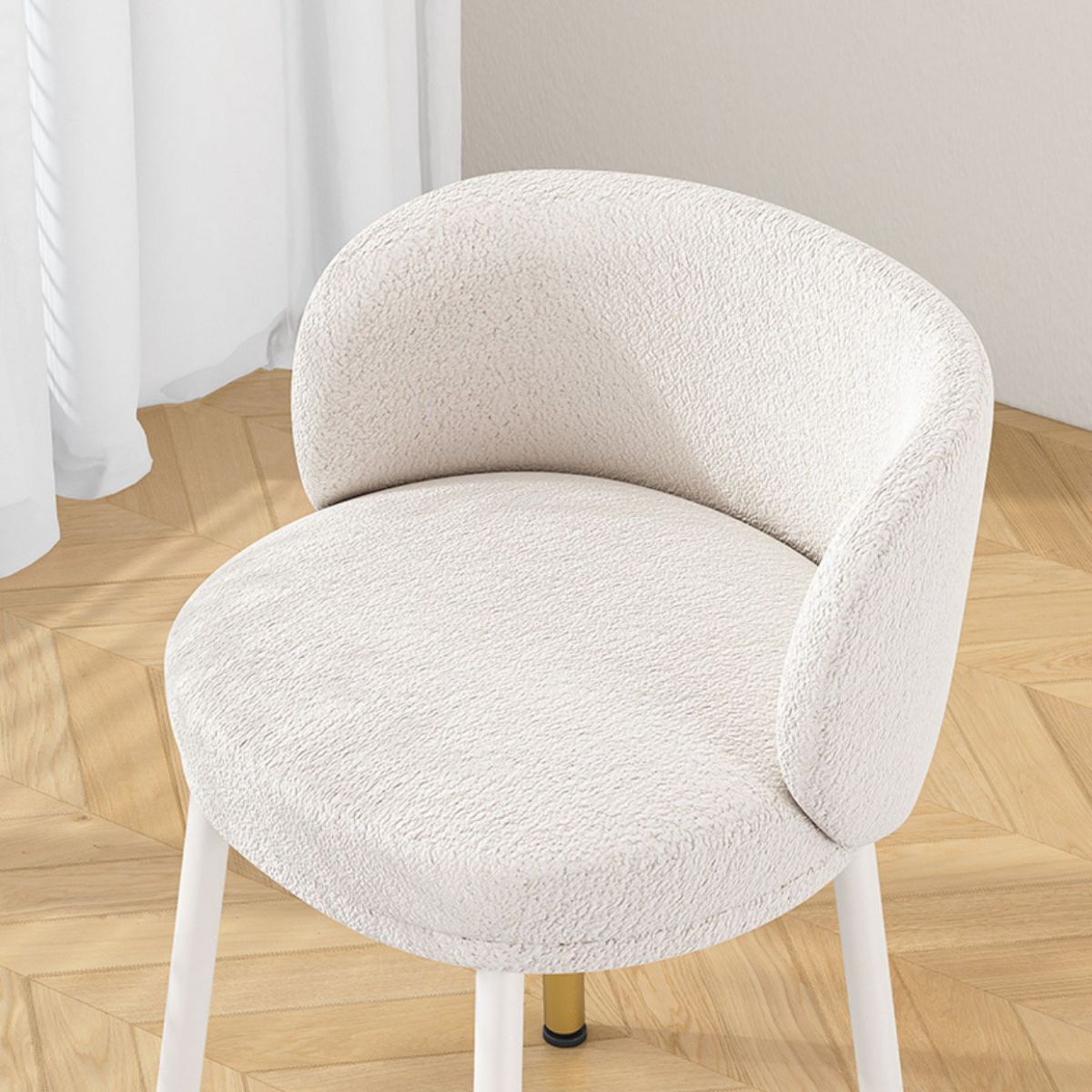 Scandinavian Upholstered Dining Chairs Armless Solid Back Chair Clearhalo 'Dining Chairs' 'Dining Tables & Seating' 'dining_chair' 'furn' 'furn_dining_chair' 'Furniture' 'furniture_dining_chair' 'Kitchen & Dining Furniture' 1200x1200_a4e12d85-0044-4b8b-8a32-4dbea20d2263