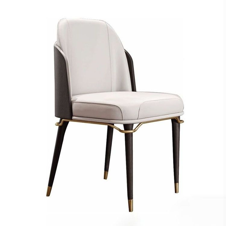 Armless Dining Chairs Glam Faux Leather Side Chairs for Dining Room Clearhalo 'Dining Chairs' 'Dining Tables & Seating' 'dining_chair' 'furn' 'furn_dining_chair' 'Furniture' 'furniture_dining_chair' 'Kitchen & Dining Furniture' 1200x1200_a4e212c8-2039-4769-b547-297732b5c182