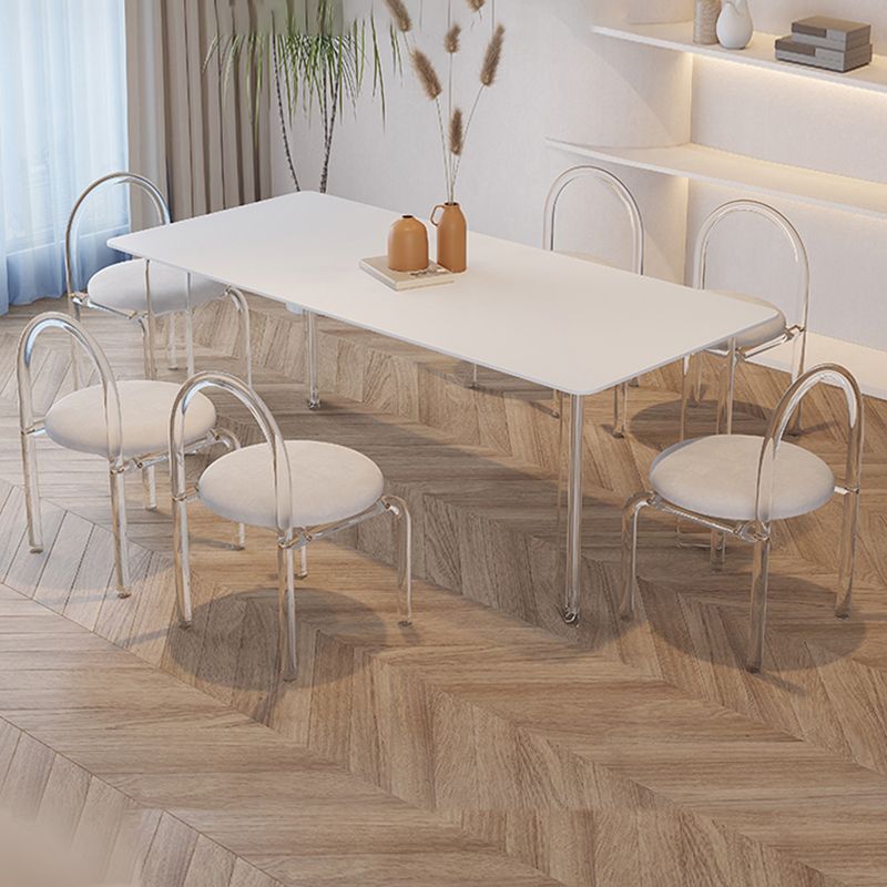 1/4/5/6/7 pezzi Presentazione da pranzo e tavolo set in bianco per la casa