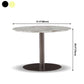 Metal Traditional Luxury Round Dining Table Sintered Stone Table with Pedestal Base Clearhalo ' dining_table' 'Dining Tables & Seating' 'Dining Tables' 'furn' 'furn_dining_table' 'Furniture' 'furniture_dining_table' 'Kitchen & Dining Furniture' 'kitchen&dining_furn' 'kitchen' 'kitchen_dining_table' 1200x1200_a4eb75ca-b82b-4db5-b4be-20c87f3ba952