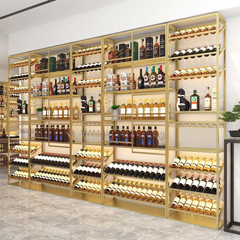 Kit per bottiglia da vino e portaintegne contemporanea con bottiglia con vetro