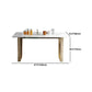 Nordic 1/2/5/7 Pieces Dining Set Rectangle Stone Dining Table for Dining Room Clearhalo 'Dining Room Sets' 'Dining Tables & Seating' 'dining_room_set' 'furn' 'furn_dining_room_set' 'Furniture' 'Kitchen & Dining Furniture' 1200x1200_a4ece75d-9cf1-475d-8825-9b49a723502b
