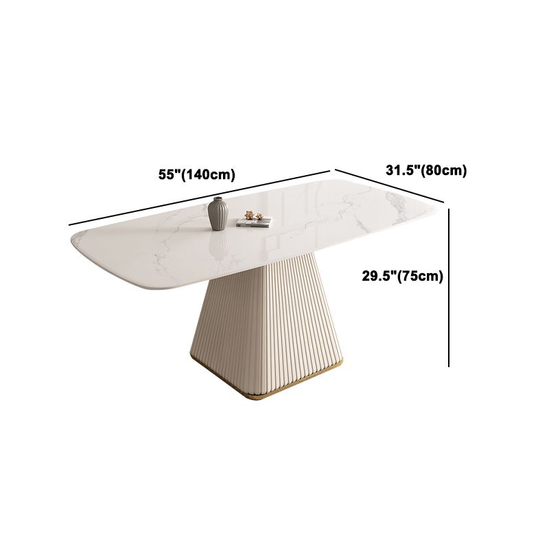 Designer Style Home Dining Room Set 1/4/5 Pieces Sintered Stone Dining Table Set