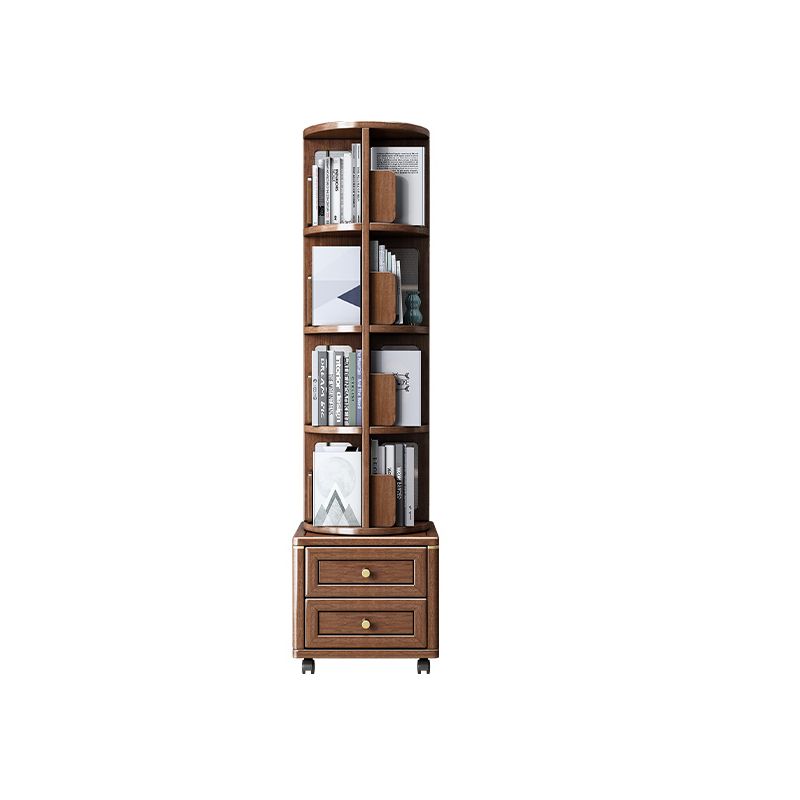 Minimalistic Wooden Accent Chest Living Room Chest with Shelves in Dark Brone Clearhalo 'Cabinets & Chests' 'cabinets_chests' 'furn' 'furn_cabinets_chests' 'Furniture' 'Living Room Furniture' 1200x1200_a4f5fc50-a850-4195-a8f3-110aaad2570c