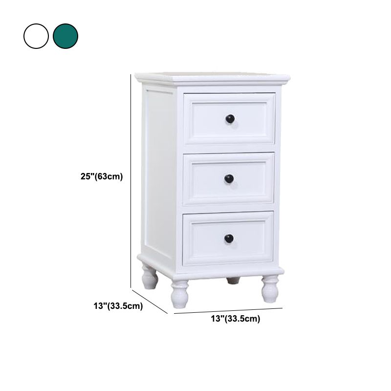 Cassa di accento in legno massiccio con cassetti rettangolo di 13,77 ".