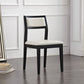 Contemporary Chairs Dining Armless Open Back Side Chairs with Wooden Legs for Kitchen Clearhalo ' kitchen&dining_furn' 'Dining Chairs' 'Dining Tables & Seating' 'dining_chair' 'furn' 'furn_dining_chair' 'Furniture' 'furniture_dining_chair' 'Kitchen & Dining Furniture' 'kitchen' 1200x1200_a4fdc79d-6814-4b07-b71e-e82e4a764453