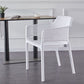 Contemporary Stackable Chair Dining Arm Chairs with Plastic Legs Clearhalo 'Dining Chairs' 'Dining Tables & Seating' 'dining_chair' 'furn' 'furn_dining_chair' 'Furniture' 'Kitchen & Dining Furniture' 1200x1200_a4fe5dd3-73c0-49e0-9b54-bca884bf3ef3