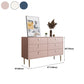 Cómoda de almacenamiento de madera Glam para dormitorio, cómoda de 16" de ancho con cajones