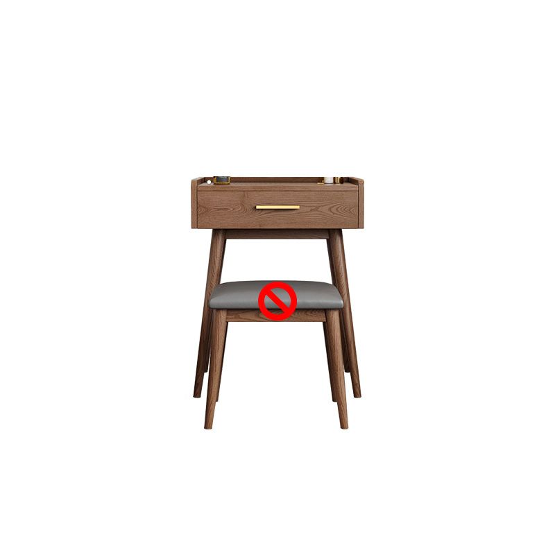 Traditional Wooden Makeup Vanity Set With Drawer for Bedroom Clearhalo 'Bedroom Furniture' 'furn' 'furn_makeup_vanities' 'Furniture' 'Makeup Vanities' 'makeup_vanities' 1200x1200_a4fef071-5655-4140-8e99-8de0940f5e88