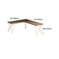 Glam Style Office Desk Solid Wood L-Shaped Desk with Gold Frame Clearhalo 'furn' 'furn_office_desk' 'Furniture' 'furniture_office_desk' 'Office Desks' 'Office Furniture' 'office_desk' 1200x1200_a501b86a-df9b-4e62-9326-e694c415ce10