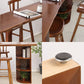 Contemporary Rectangle Bar Dining Table Wood Bar Height Table with Shelves Clearhalo 'Bar Furniture' 'Bar Tables' 'bar_tables' 'furn' 'furn_bar_tables' 'Furniture' 'furniture_bar_tables' 'Kitchen & Dining Furniture' 'kitchen&dining_furn' 'kitchen' 1200x1200_a5020f0e-941d-4443-965d-e356de7ac79e