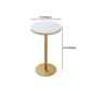 1/5 Pieces Glam Round Bar Table Set Bistro Set with White Faux Marble Top Clearhalo 'Bar Furniture' 'furn' 'furn_home_bar_bar_sets' 'Furniture' 'Home Bars & Bar Sets' 'home_bar_bar_sets' 'Kitchen & Dining Furniture' 1200x1200_a5024c5f-8a98-4b0f-a246-430f776a4079