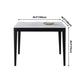 Industrial Square Shape White Table Sintered Stone Standard Dining Table for Kitchen Clearhalo ' dining_table' 'Dining Tables & Seating' 'Dining Tables' 'furn' 'furn_dining_table' 'Furniture' 'furniture_dining_table' 'Kitchen & Dining Furniture' 'kitchen&dining_furn' 'kitchen' 'kitchen_dining_table' 1200x1200_a502b97f-e795-4751-8038-1cbdee1ffbf4