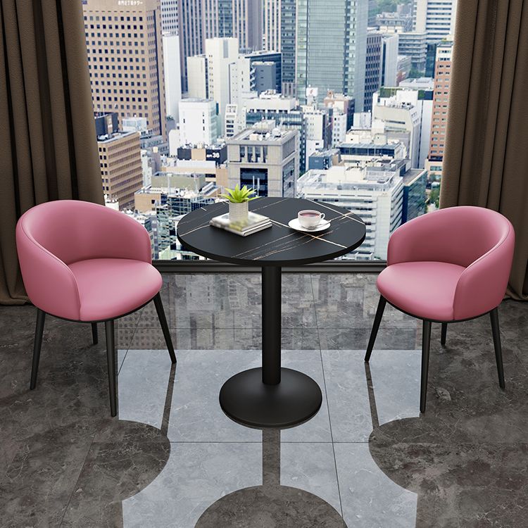 Tulip Base Table Simplicity Stone Dining Table Round for Dining Room Home Clearhalo ' dining_table' 'Dining Tables & Seating' 'Dining Tables' 'furn' 'furn_dining_table' 'Furniture' 'furniture_dining_table' 'Kitchen & Dining Furniture' 'kitchen&dining_furn' 'kitchen' 'kitchen_dining_table' 1200x1200_a5032fc7-c501-4d89-8167-cf21fd42ca9c