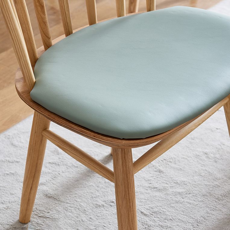 Contemporary Windsor Back Side Chair Solid Wood Dining Armless Chair Clearhalo ' kitchen&dining_furn' 'Dining Chairs' 'Dining Tables & Seating' 'dining_chair' 'furn' 'furn_dining_chair' 'Furniture' 'furniture_dining_chair' 'Kitchen & Dining Furniture' 'kitchen' 1200x1200_a5069c0b-31f1-4530-8481-c545623536cc